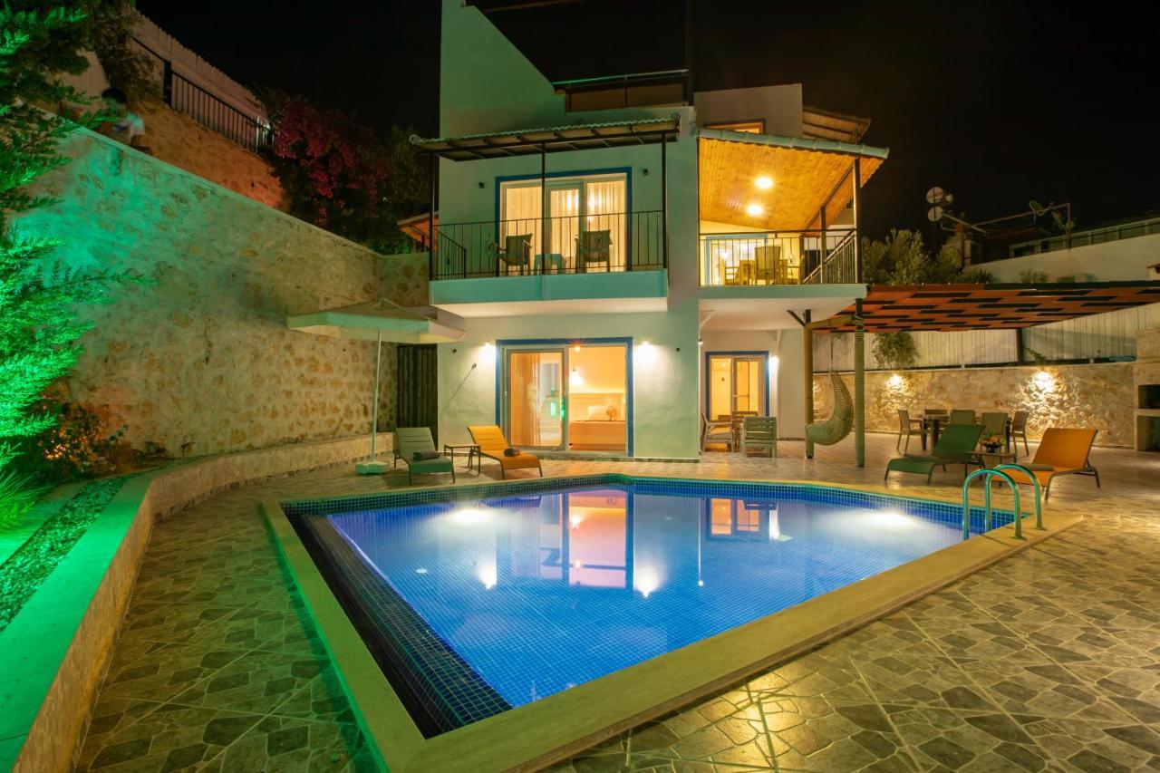 Villa Tugra Kas Bagian luar foto