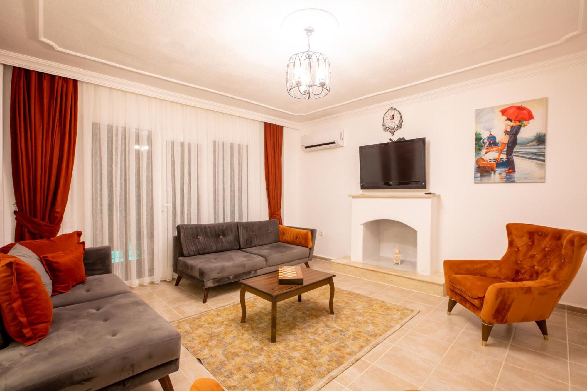 Villa Tugra Kas Bagian luar foto